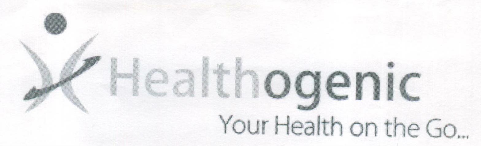 Healthogenic Your Health On The Go....... Device mark 2046883 Trademark