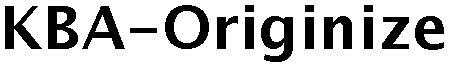 Kba-originize Device mark 2859899 Trademark
