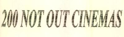 200 Not Out Cinemas Device mark 2636738 Trademark