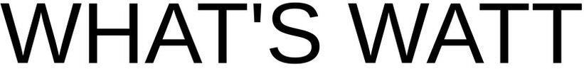 What's Watt Device mark 5038401 Trademark