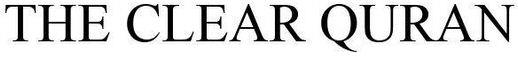 The Clear Quran Device mark 4586895 Trademark