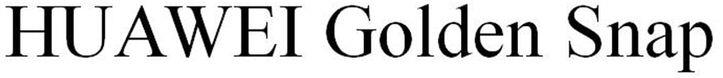 Huawei Golden Snap Device mark 4538375 Trademark