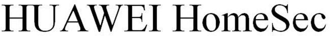 Huawei Homesec Device mark 4516949 Trademark