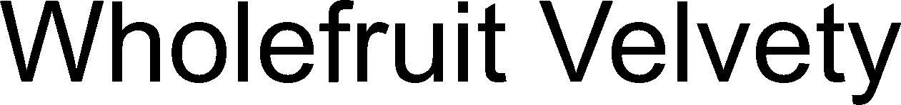 Wholefruit Velvety Device mark 4519575 Trademark