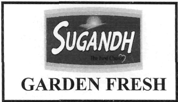 Sugandh Garden Fresh (device) Device mark 2263427 Trademark