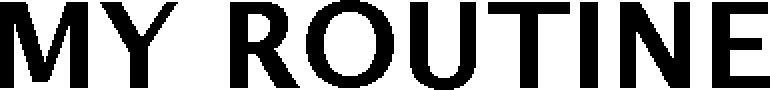 My Routine Device mark 3981916 Trademark