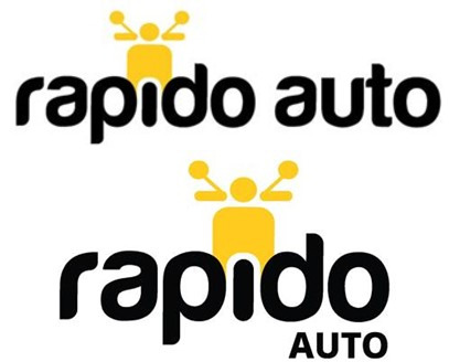 ‘rapido Auto’ Written In A Stylized Manner Juxtaposed With The Unique Image Of A Vehicle Device mark 6451878 Trademark