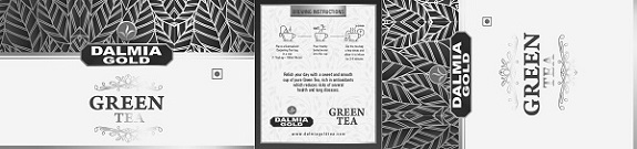 Dalmia Gold Green Tea Device mark 6453281 Trademark