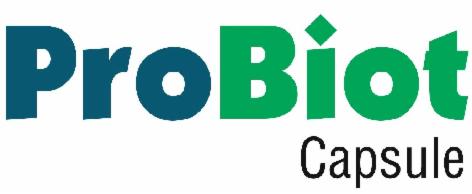 Probiot Capsule (label) Device mark 6453742 Trademark