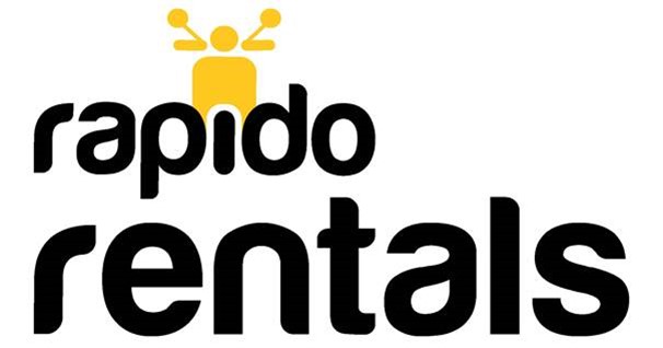 ‘rapido Rentals’ Written In A Stylized Manner Juxtaposed With The Unique Image Of A Vehicle Device mark 6454008 Trademark