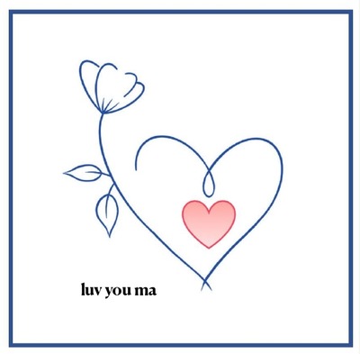 Luv You Ma Device mark 6461271 Trademark