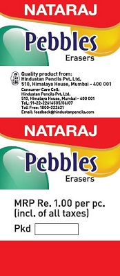 Nataraj Pebbles Device mark 6461191 Trademark