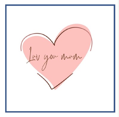Luv You Mom Device mark 6461273 Trademark