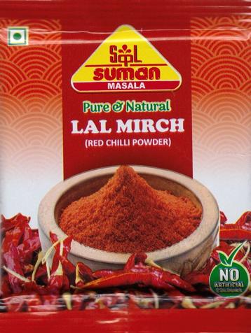 Sppl, Suman Masala, Lal Mirch (label) Device mark 6465368 Trademark