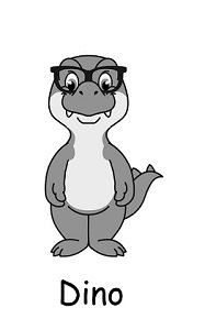 Dino (with Device) Device mark 6467768 Trademark
