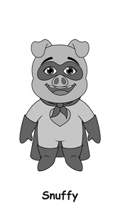 Snuffy (with Device) Device mark 6467776 Trademark