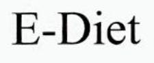 E-diet Device mark 2499208 Trademark