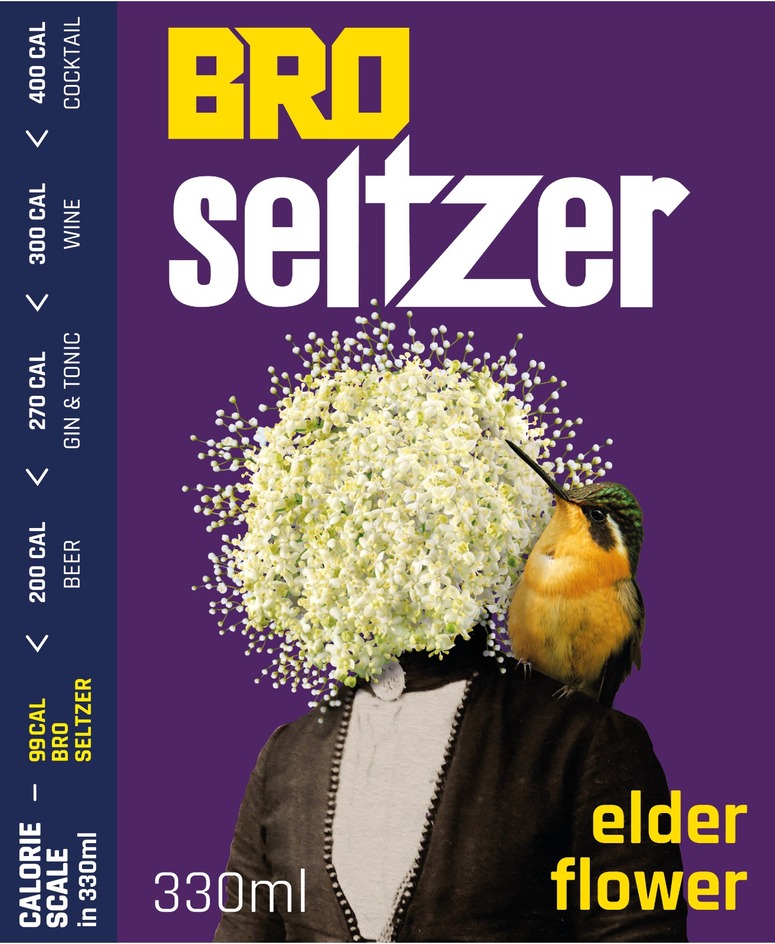 Bro Seltzer (label) Device mark 6473151 Trademark