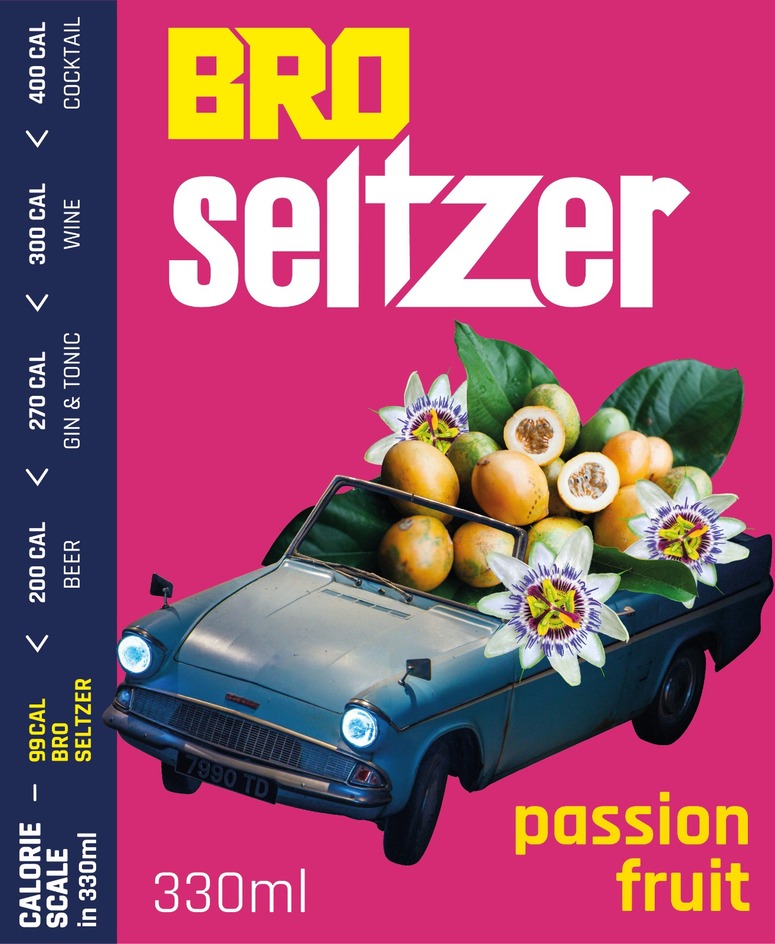 Bro Seltzer (label) Device mark 6473152 Trademark