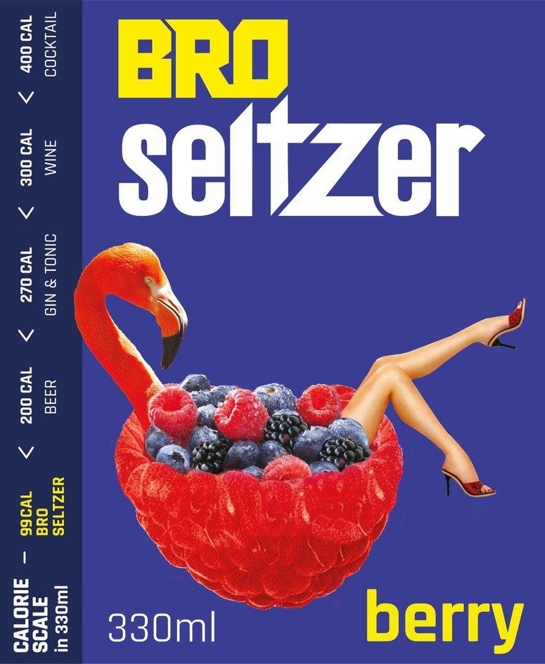Bro Seltzer (label) Device mark 6473150 Trademark
