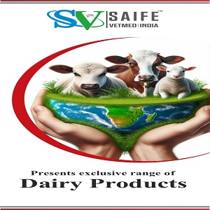 Sv Saife Vetmed India - Presents Exclusive Range Of Dairy Products Device mark 6473914 Trademark