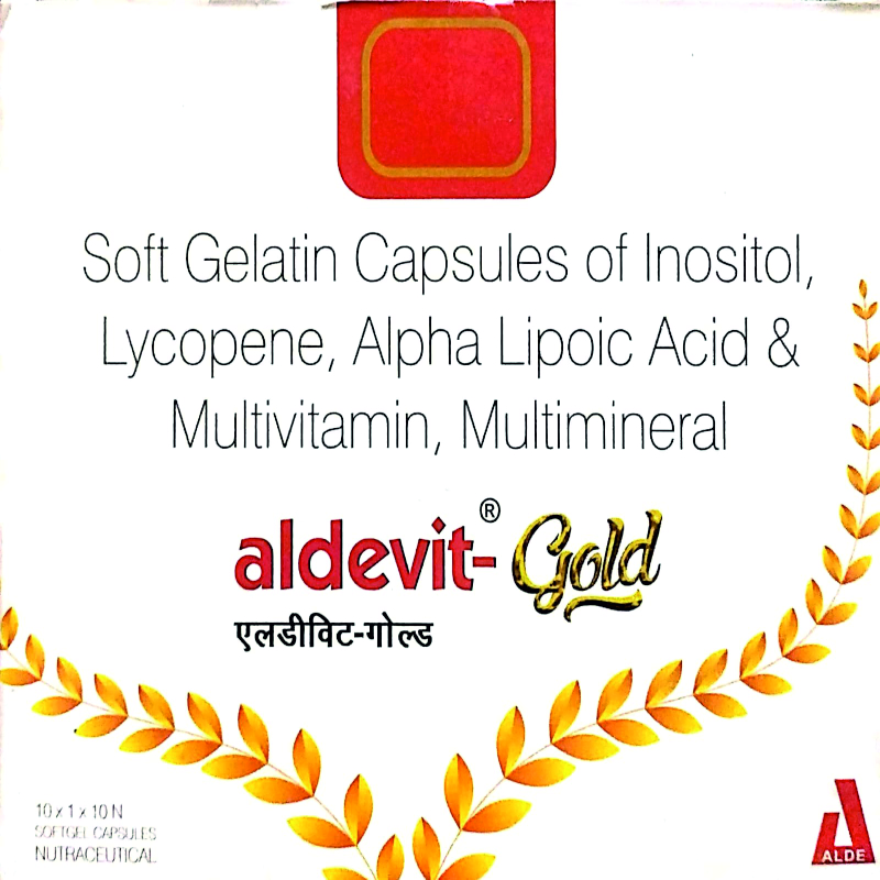 Aldevit-gold Device mark 6477932 Trademark