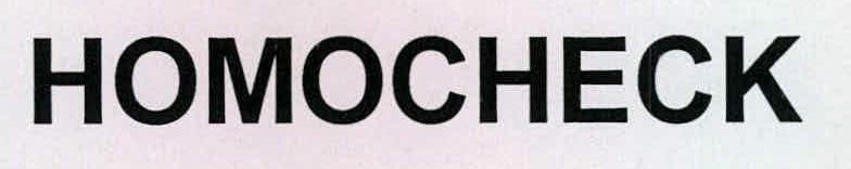 Homocheck Device mark 2234291 Trademark