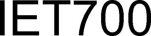 Iet700 Device mark 6257152 Trademark