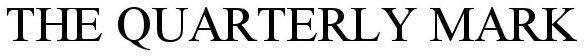 The Quarterly Mark Device mark 6257115 Trademark
