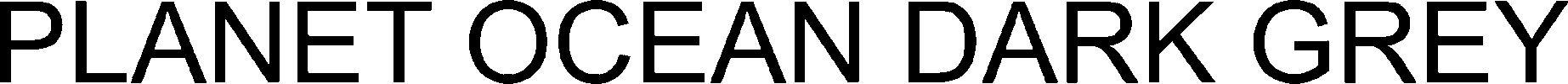 Planet Ocean Dark Grey Device mark 6221518 Trademark