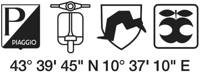 P Piaggio 43 39' 45" N 10 37' 10" E Device mark 6199270 Trademark