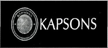 Kapsons Device mark 6480416 Trademark