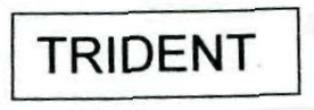 Trident Device mark 2523311 Trademark