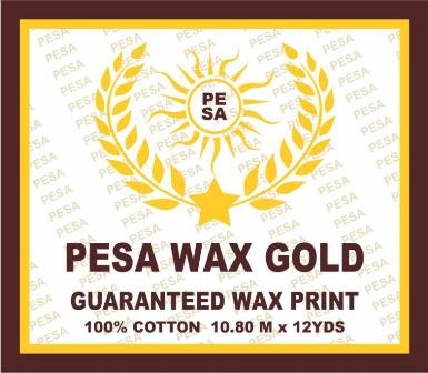 Pesa Wax Gold Device mark 6481050 Trademark