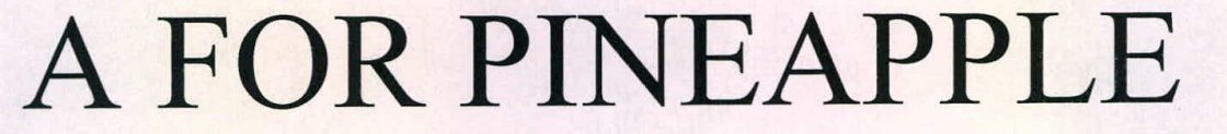 A For Pineapple Device mark 2241811 Trademark