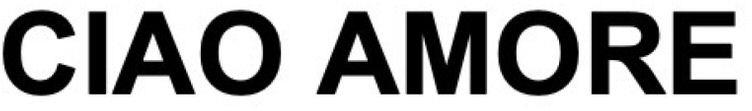 Ciao Amore Device mark 6169600 Trademark