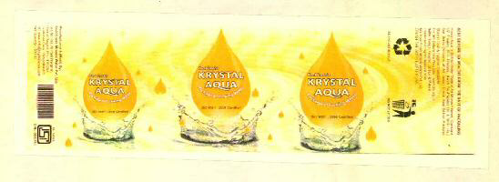 Kool Fresh's Krystal Aqua Device mark 2783353 Trademark