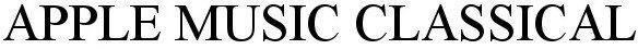 Apple Music Classical Device mark 6151779 Trademark