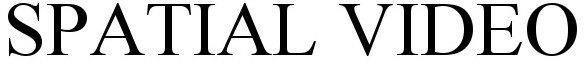 Spatial Video Device mark 6151892 Trademark