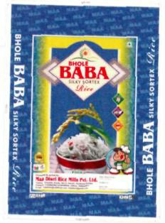 Bhole Baba (label) Device mark 2994814 Trademark
