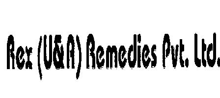 Rex (u&a) Remedies Pvt.ltd. Device mark 2124418 Trademark