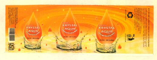 Kool Fresh's Krystal Aqua Device mark 2783355 Trademark
