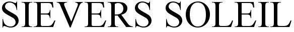 Sievers Soleil Device mark 6029511 Trademark