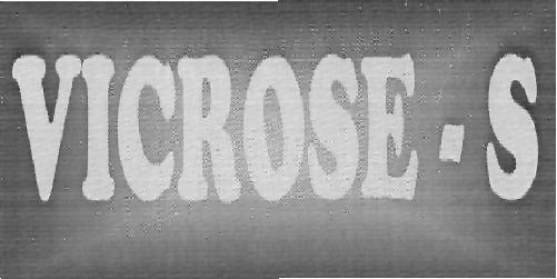 Vicrose-s (logo) Device mark 2153479 Trademark