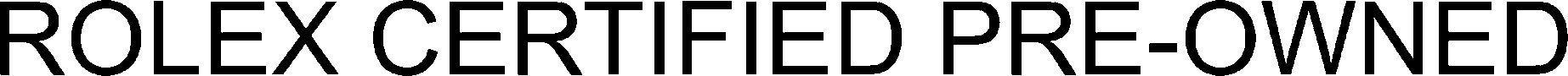 Rolex Certified Pre-owned Device mark 5981838 Trademark