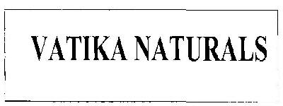 Vatika Naturals (device) Device mark 2642340 Trademark