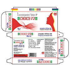 Choice-72 (packaging) Device mark 6489813 Trademark