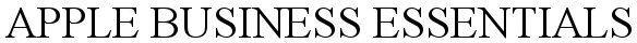 Apple Business Essentials Device mark 5899072 Trademark