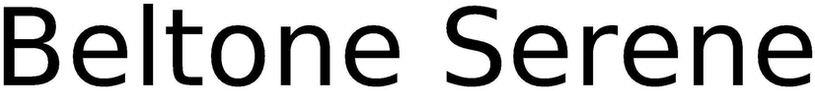 Beltone Serene Device mark 5897955 Trademark