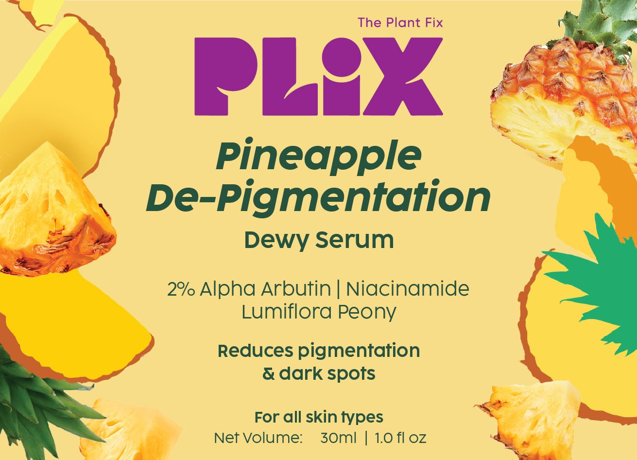 The Plant Fix Plix Pineapple De-pigmentation Dewy Serum Device mark 6491082 Trademark